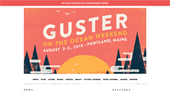 Desktop Screenshot of guster.com